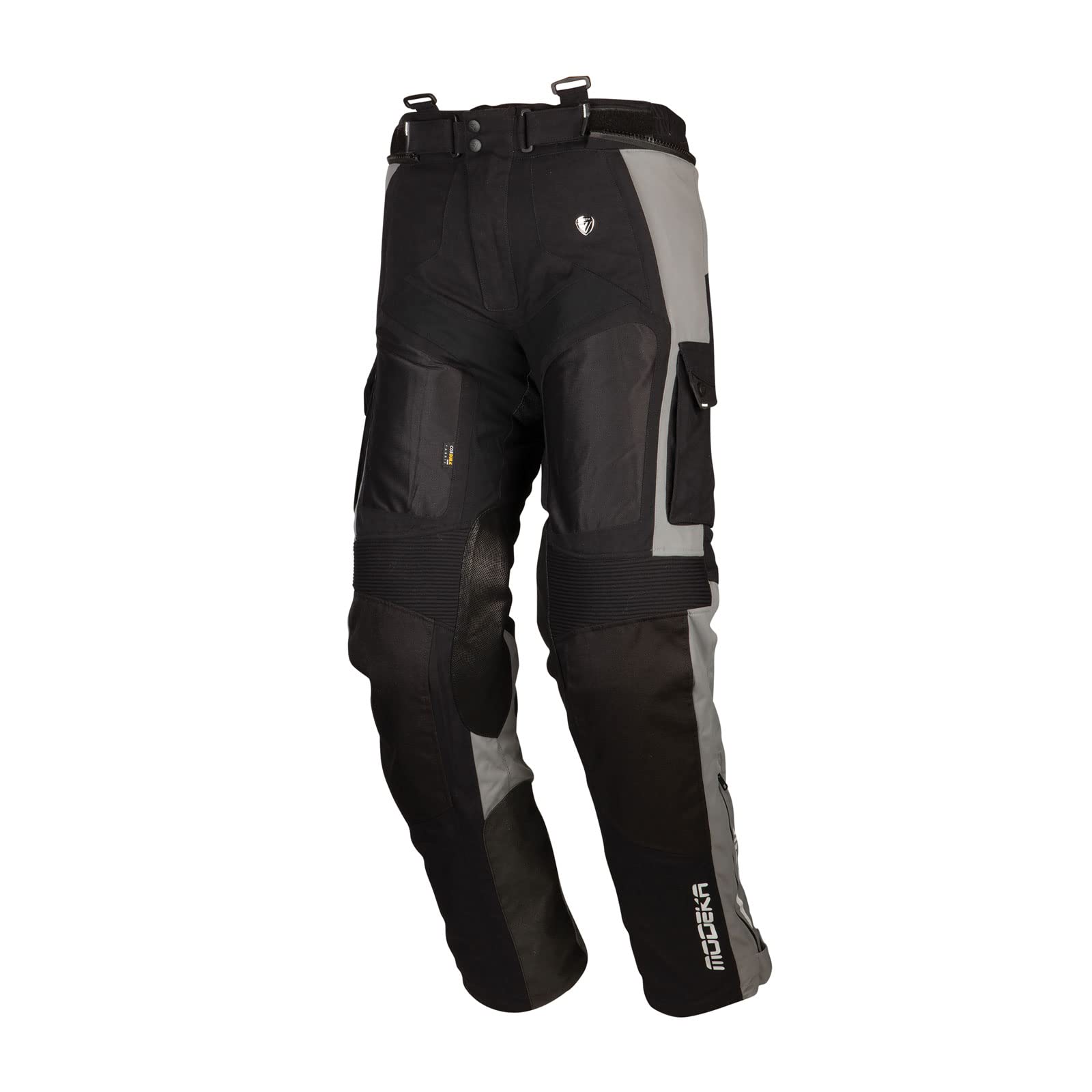 Modeka AFT Air Motorrad Textilhose (Gray/Black,XXL) von Modeka