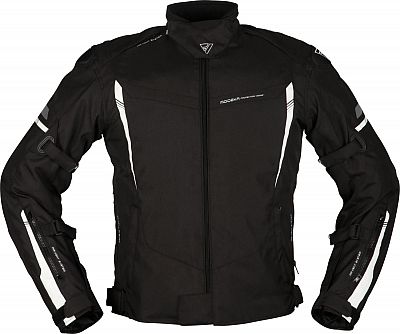 Modeka Aenergy, Textiljacke - Schwarz/Weiß - M von Modeka