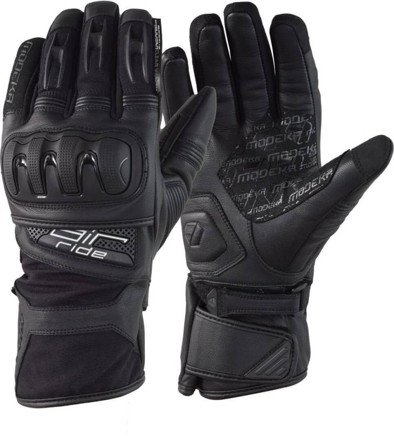 Modeka Air Ride Dry II wasserdichte Motorradhandschuhe Lederhandschuhe, 13 von Modeka