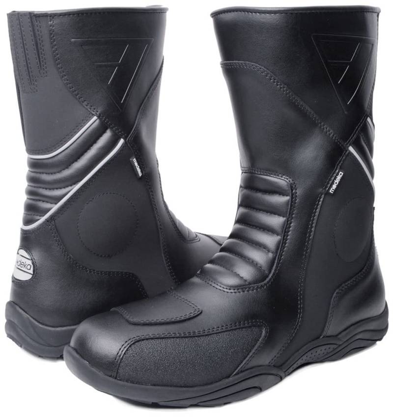 Modeka Assen Evo Motorradstiefel (Black,44) von Modeka