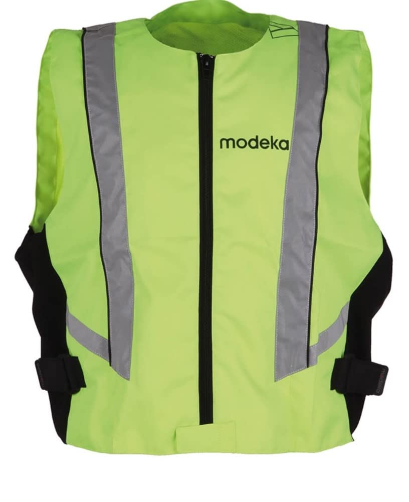 Modeka Basic Warnweste (Neon Yellow,XL) von Modeka