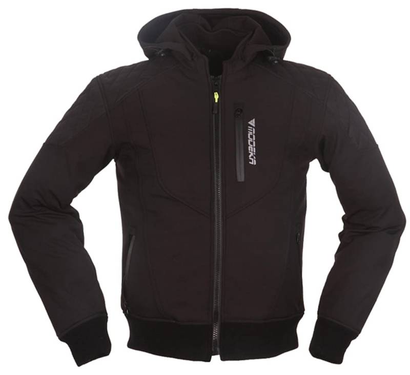 Modeka Clarke Motorrad Textiljacke (Black,5XL) von Modeka