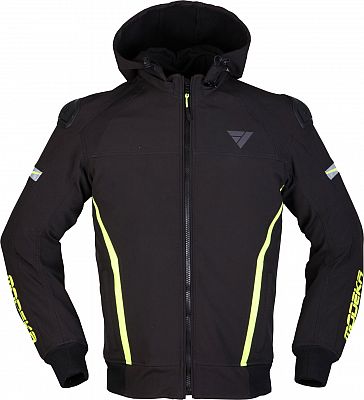 Modeka Clarke Sport, Textiljacke - Schwarz/Neon-Gelb - L von Modeka