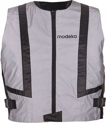 Modeka Doc, Warnweste - Silber - 3XL von Modeka