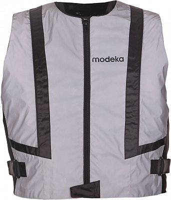 Modeka Doc, Warnweste - Silber - XXL von Modeka