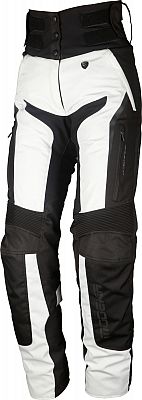 Modeka Elaya, Textilhose Damen - Hellgrau/Schwarz - 42 Modeka Elaya, Textilhose Damen - Hellgrau/Schwarz - 42 von Modeka