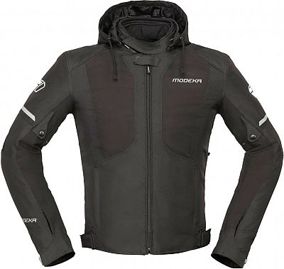 Modeka Jakson 2in1, Textiljacke wasserdicht - Schwarz - 4XL von Modeka