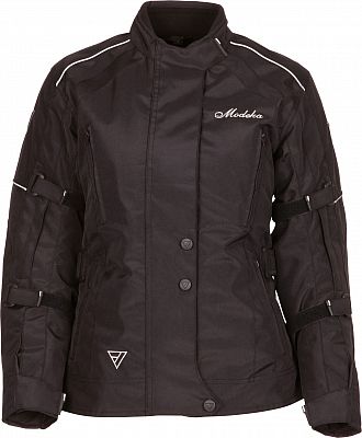 Modeka Janika, Textiljacke Damen - Schwarz - 38 von Modeka