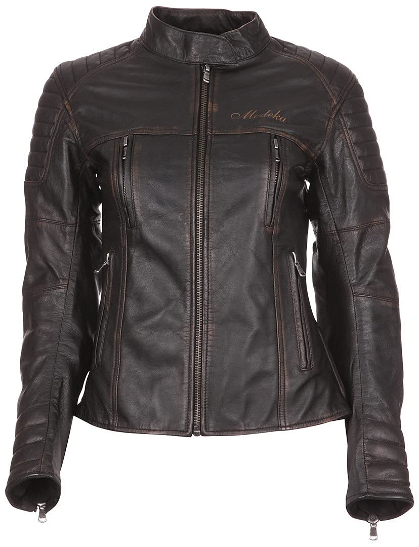 Modeka Kalea Damen Lederjacke, schwarz, 44 Modeka Kalea Damen Lederjacke, schwarz, 44 von Modeka