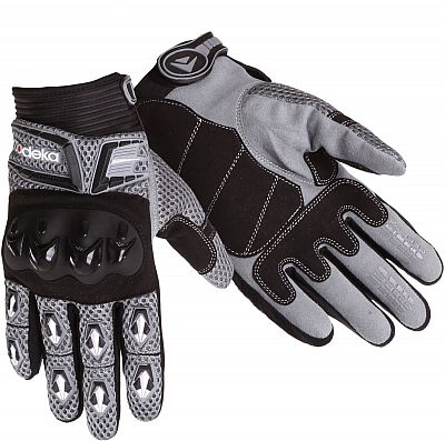 Modeka MX Top, Handschuhe Kinder - Schwarz/Grau - XL von Modeka