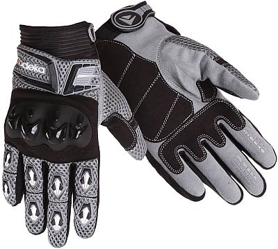 Modeka MX Top, Handschuhe - Schwarz/Grau - 10 von Modeka