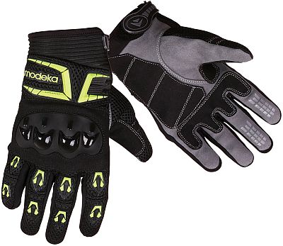 Modeka MX Top, Handschuhe - Schwarz/Neon-Gelb - 12 von Modeka
