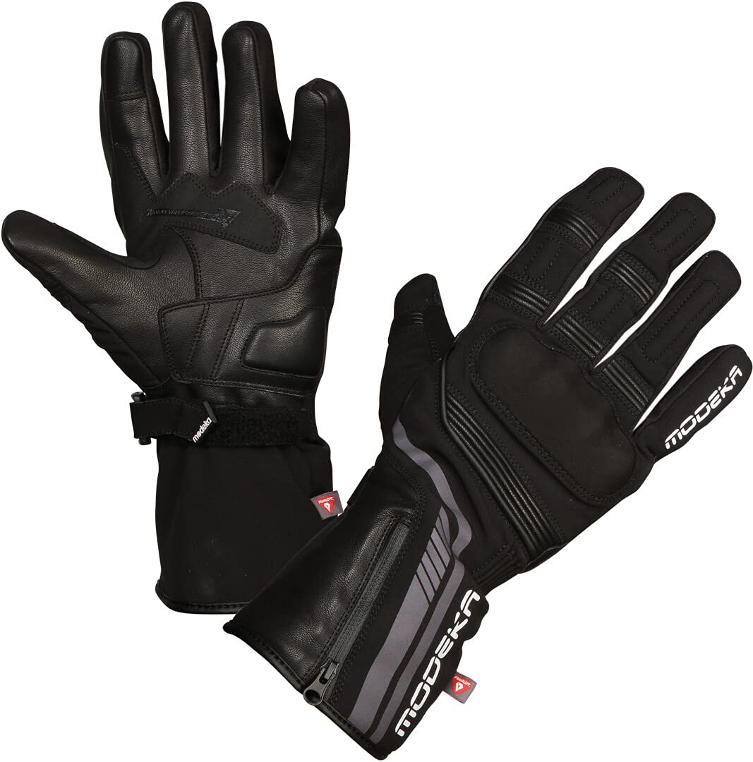 Modeka Makari Motorradhandschuhe (Black,9) von Modeka