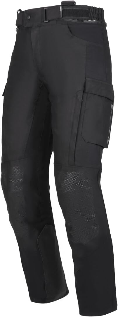 Modeka Motorradhose Hydron schwarz wasserdichte Touringhose, L von Modeka
