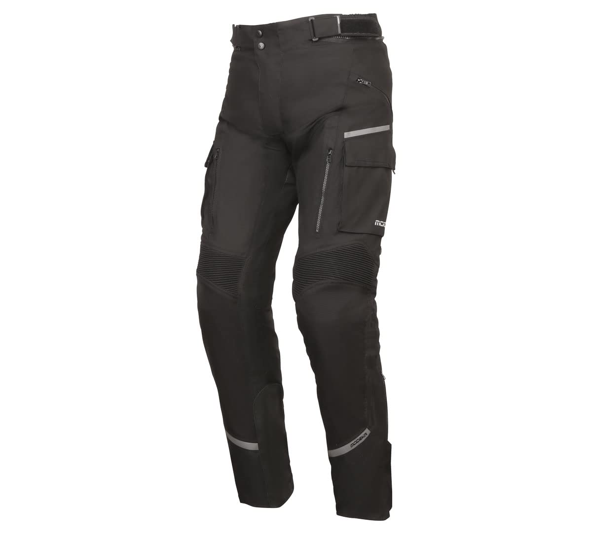 Modeka Motorradhose TROHN Stretch Cordura mit Protektoren CE A wasserdicht Hosenträger, XXL von Modeka