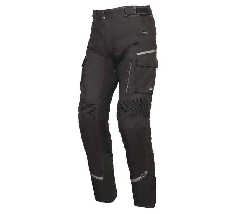 Modeka Motorradhose TROHN Stretch Cordura mit Protektoren CE A wasserdicht Hosenträger, XXL von Modeka