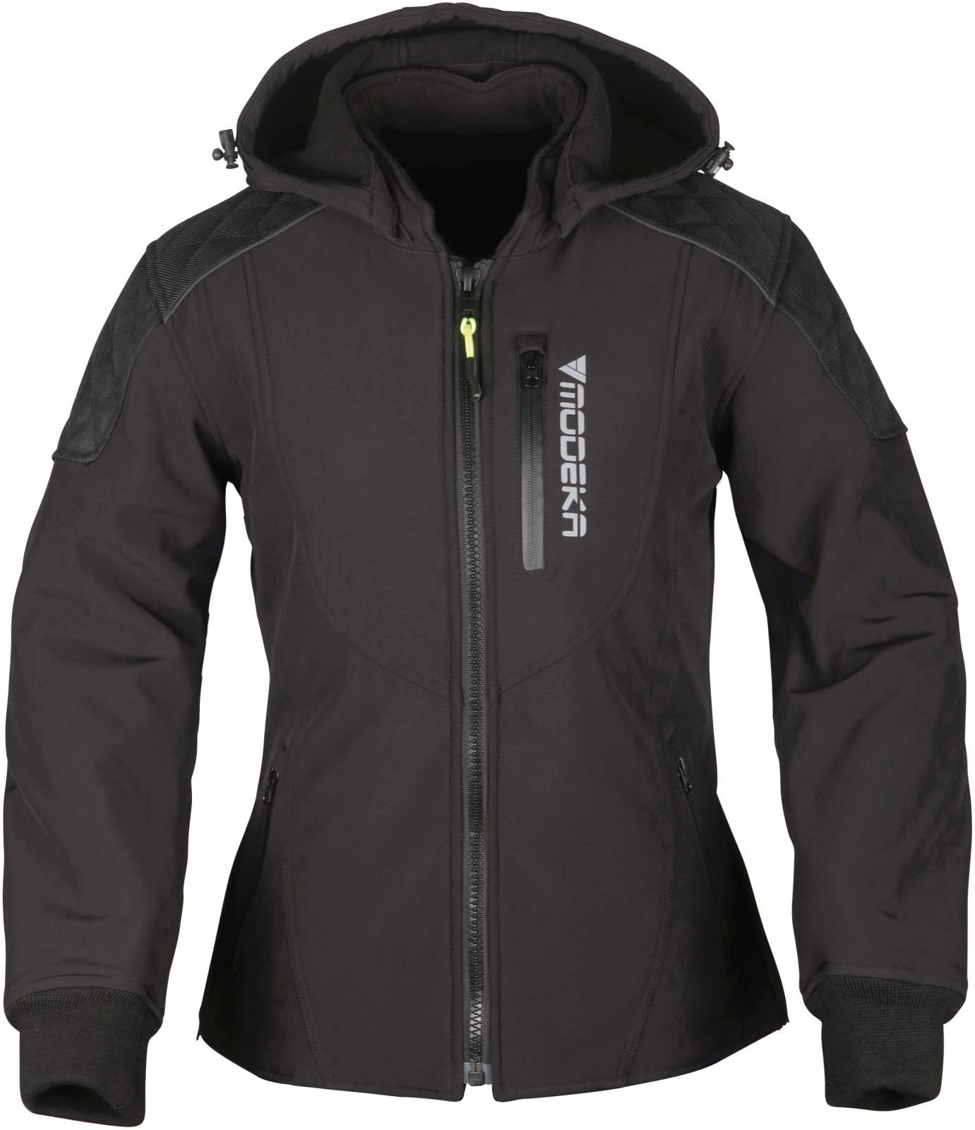 Modeka Motorradjacke Clarke Lady Softshell schwarz, 50 von Modeka