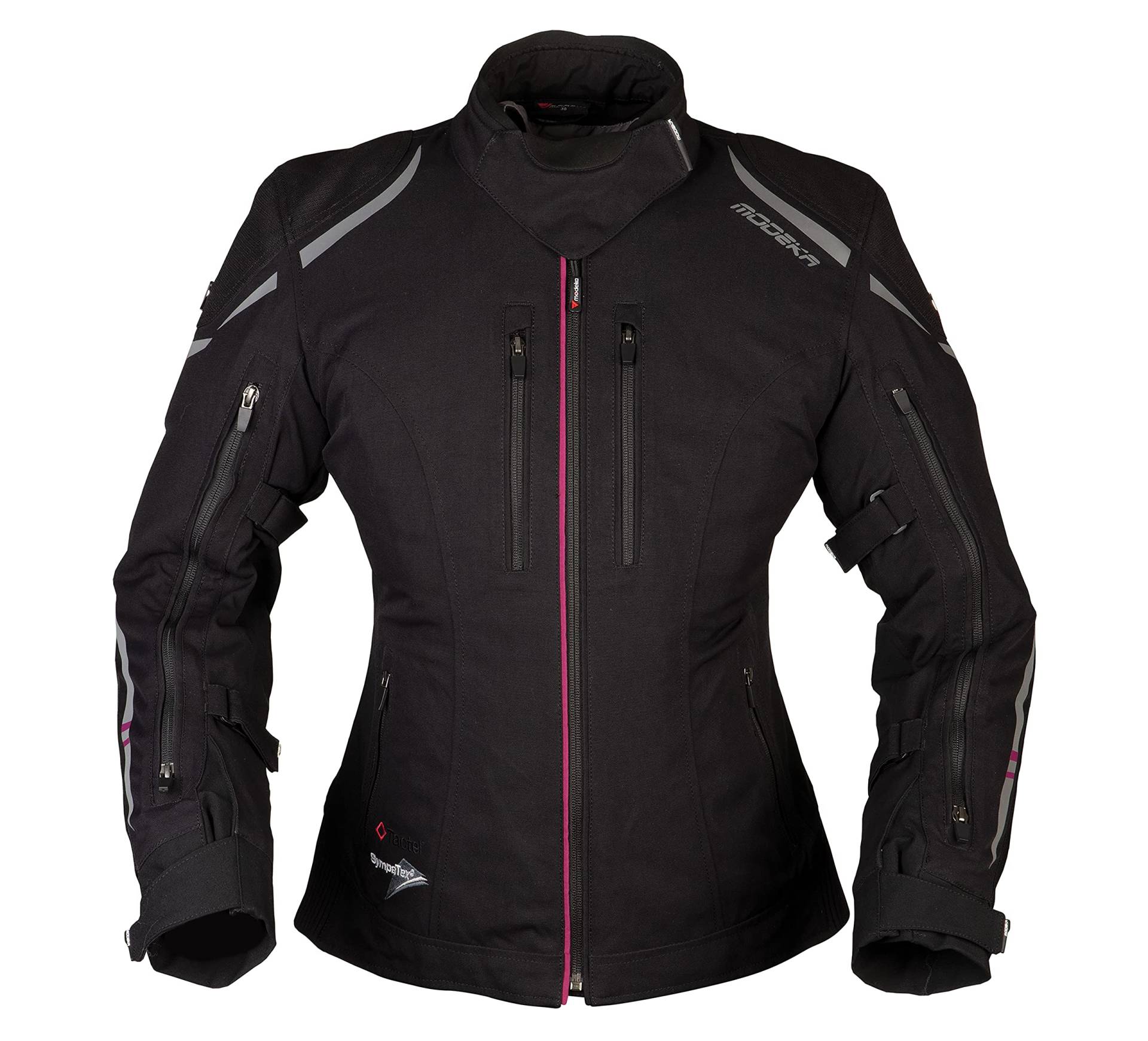 Modeka Motorradjacke Takuya Lady, Sympatex, Airvent Tourenjacke für Frauen, Schwarz, 84 Modeka Motorradjacke Takuya Lady, Sympatex, Airvent Tourenjacke für Frauen, Schwarz, 84 von Modeka