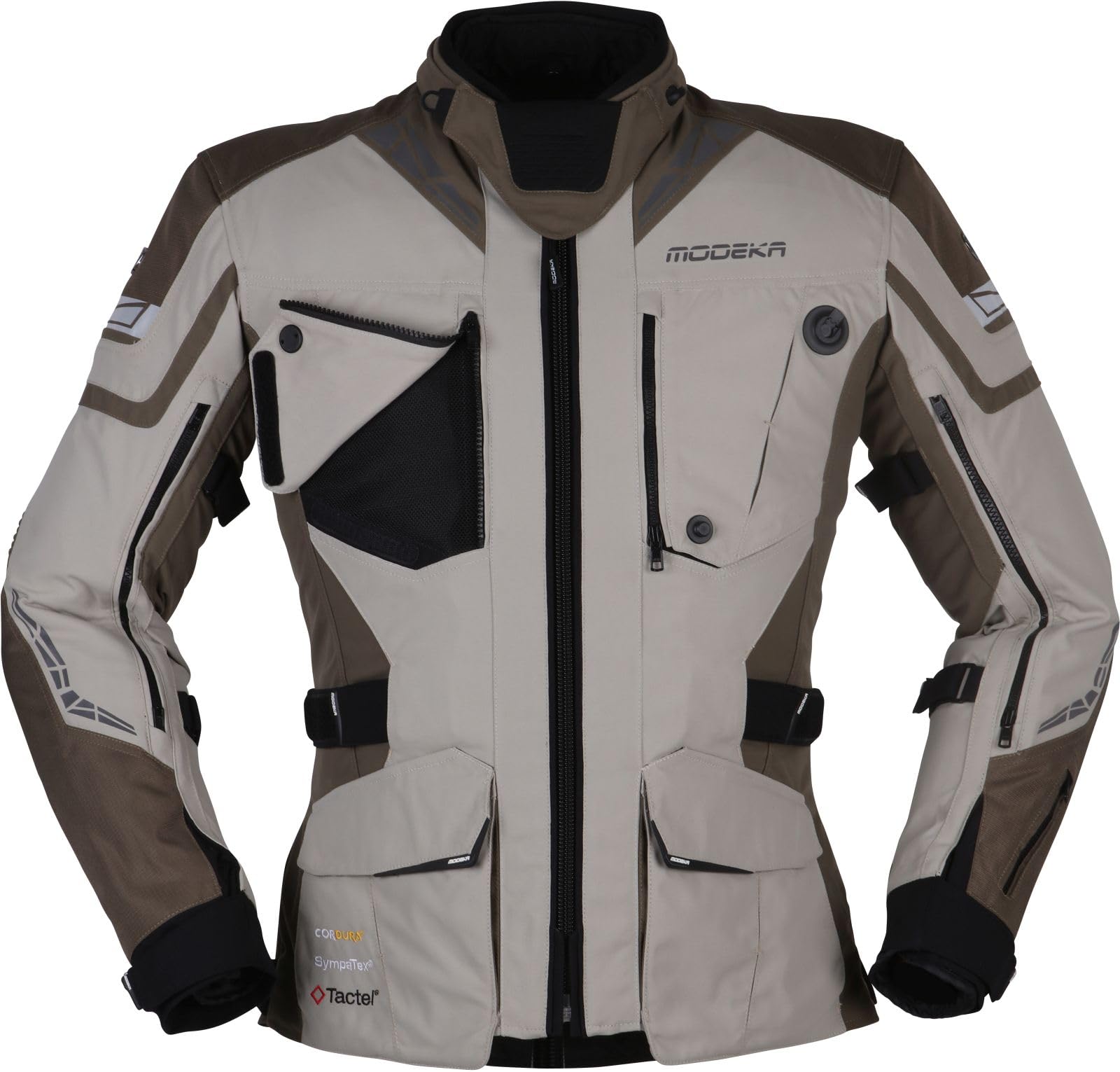 Modeka Panamericana 2 Motorrad Textiljacke, grau/braun, L Modeka Panamericana 2 Motorrad Textiljacke, grau/braun, L von Homry