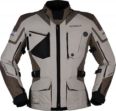 Modeka Panamericana II, Textiljacke wasserdicht - Beige/Braun - L Modeka Panamericana II, Textiljacke wasserdicht - Beige/Braun - L von Modeka
