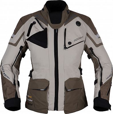 Modeka Panamericana II, Textiljacke wasserdicht Damen - Beige/Braun - 42 Modeka Panamericana II, Textiljacke wasserdicht Damen - Beige/Braun - 42 von Modeka