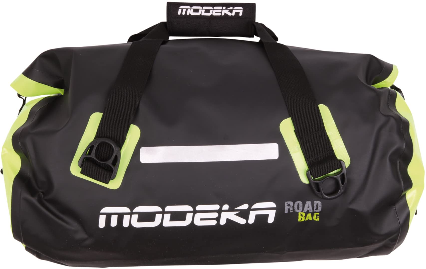 Modeka Road Bag 45L Gepäcktasche (Black/Yellow,One Size) von Modeka