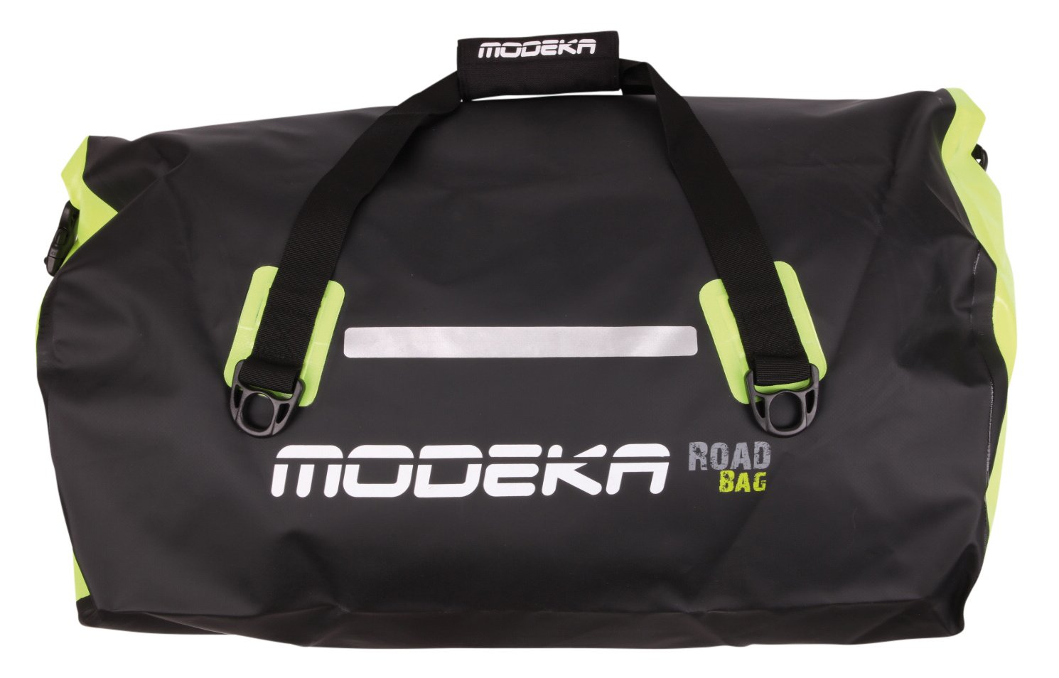 Modeka Road Bag 45L Gepäcktasche (Black/Yellow,One Size) von Modeka