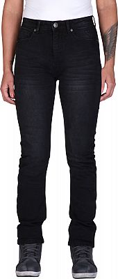 Modeka Tabera, Jeans Damen - Schwarz (softwash) - 44 von Modeka