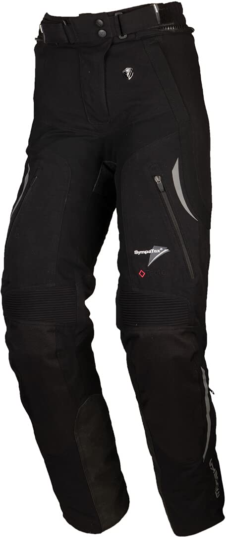 Modeka Takuya Damen Motorrad Textilhose (Black,46) von Modeka