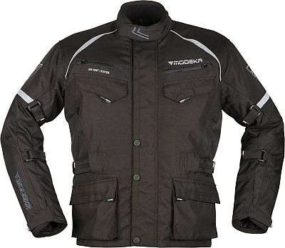 Modeka Tarex, Textiljacke wasserdicht - Schwarz - 4XL von Modeka
