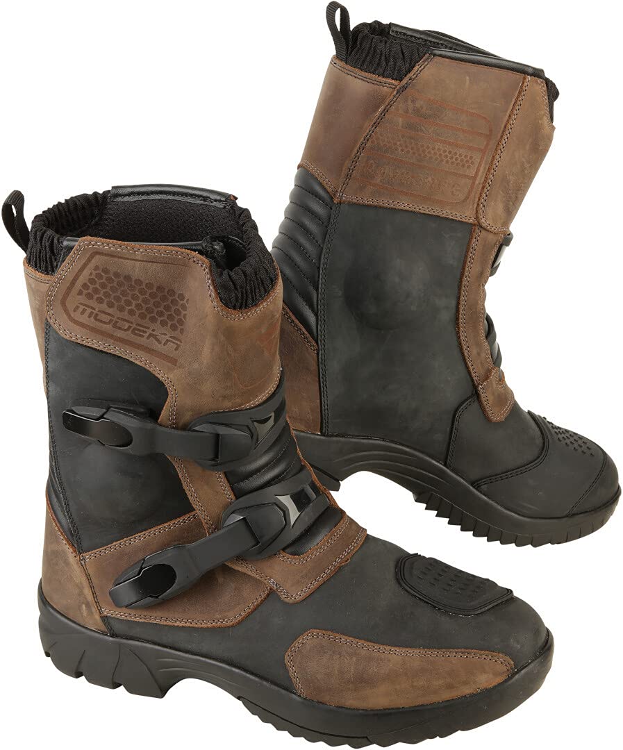 Modeka Tariko Motorradstiefel Braun 43 von Modeka