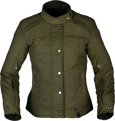 Modeka Thiago, Textiljacke wasserdicht Damen - Dunkelgrün - 34 von Modeka