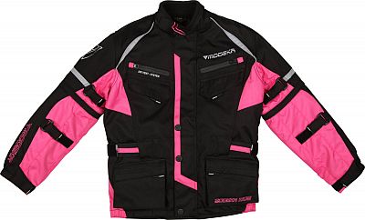 Modeka Tourex II, Textiljacke Kinder - Schwarz/Pink - 140 Modeka Tourex II, Textiljacke Kinder - Schwarz/Pink - 140 von Modeka