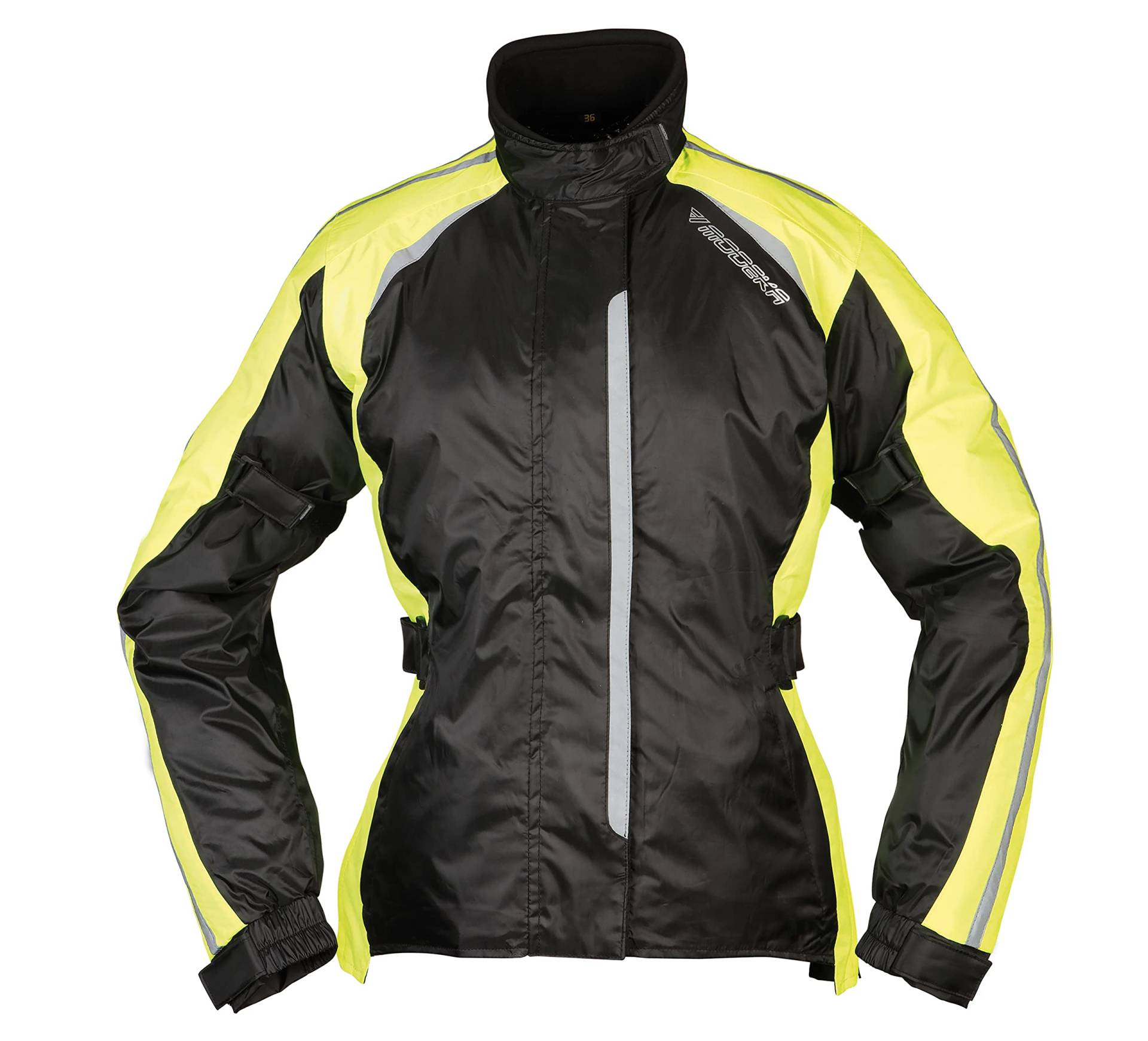 Modeka Viola Dry Damen Regenjacke, schwarz/neon, 38 Modeka Viola Dry Damen Regenjacke, schwarz/neon, 38 von Modeka