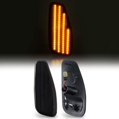 LED-Seitenblinker passend für Jeep Renegade | ab 2014+ Signallicht Canbus SMD Deckenleuchte rauchgrau von Modifycar