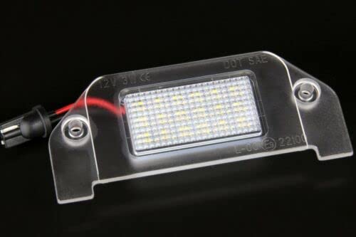 Modifycar LED-Kennzeichenbeleuchtung für Chrysler | 300c + 200 | 2005-2017 | SEBRING | 2007-2016 Canbus SMD Kennzeichenbeleuchtung weiß von Modifycar