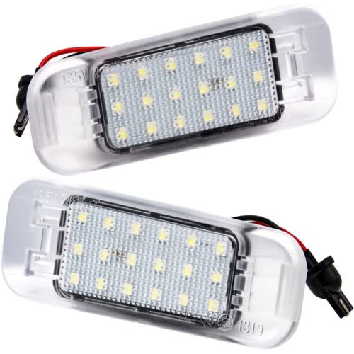 Modifycar LED-Kennzeichenbeleuchtung für Kia Rio | JB | 2005-2011 Canbus SMD Deckenleuchte Nummernschildbeleuchtung weiß von Modifycar