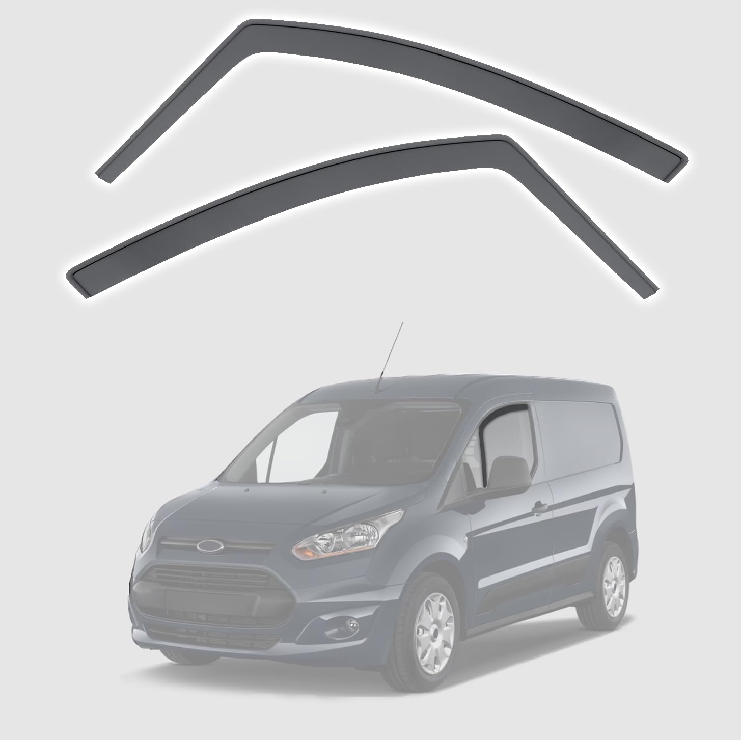 Modifycar - Set mit 2 Windabweisern für Autofenster, kompatibel mit Ford Transit - Tourneo Connect | ab 2014+ | 2 Stück | Farbe dunkel rauchfarben Modifycar - Set mit 2 Windabweisern für Autofenster, kompatibel mit Ford Transit - Tourneo Connect | ab 2014+ | 2 Stück | Farbe dunkel rauchfarben von Modifycar
