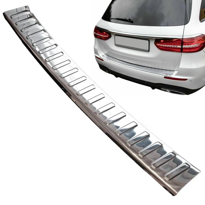 Stoßstangenschutz für Mercedes E-Klasse | S213 | T-Modell ab 2016+ Edelstahl, verchromt, Schutz für Ladekanten von Modifycar