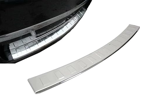 Stoßstangenschutz hinten, kompatibel mit Opel Astra H Caravan | L35 | zwischen 2004-2010, Edelstahl, verchromt, Schutz für Ladekanten Stoßstangenschutz hinten, kompatibel mit Opel Astra H Caravan | L35 | zwischen 2004-2010, Edelstahl, verchromt, Schutz für Ladekanten von Modifycar
