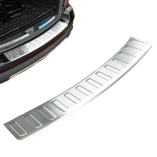 Stoßstangenschutz hinten passend für Mercedes ML-Klasse W164 | zwischen 2005-2011 Edelstahl matt Schutz für Ladekantenschutz Stoßstangenschutz hinten passend für Mercedes ML-Klasse W164 | zwischen 2005-2011 Edelstahl matt Schutz für Ladekantenschutz von Modifycar