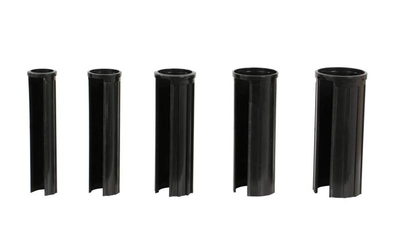 Möbel Jack Reduzierringe XL - Schwarz - 5-TLG. - für Granitsockel von Möbel Jack