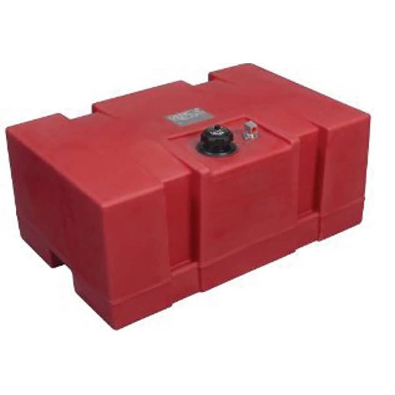 Moeller Kraftstofftank mit mechanischer Entlüftungsanzeige (24 Gallonen), Moeller Red von Moeller