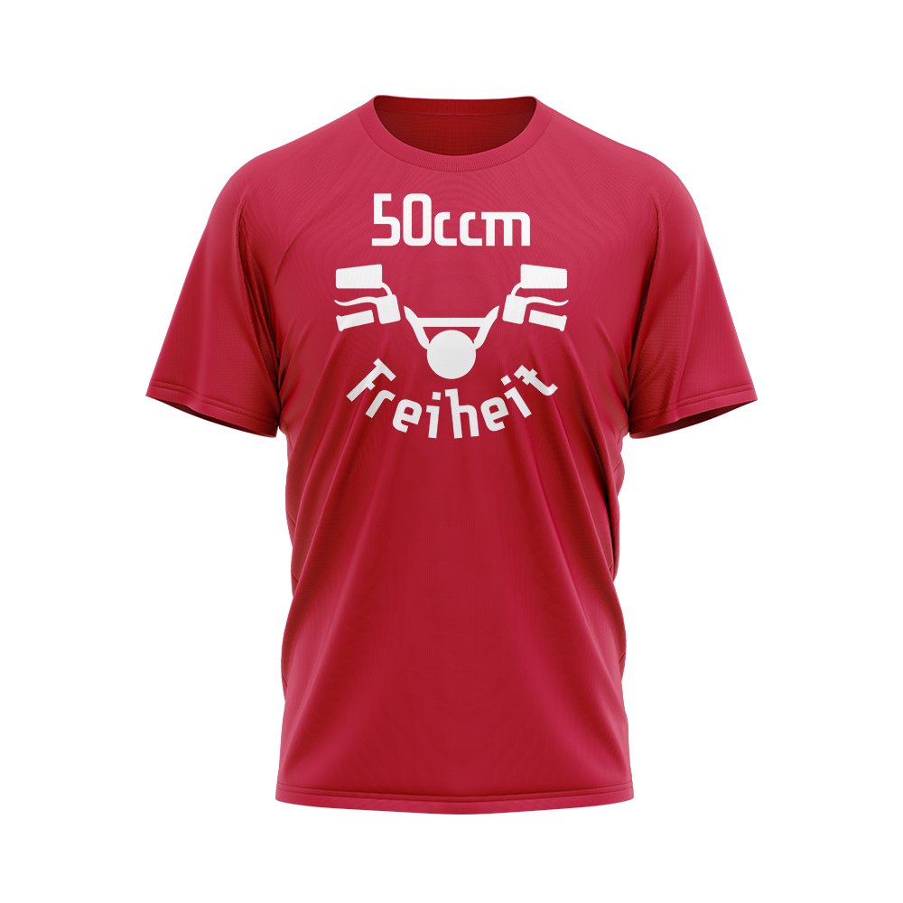 50ccm Freiheit Logo T-Shirt 50ccm Freiheit Logo T-Shirt von Mofalegends