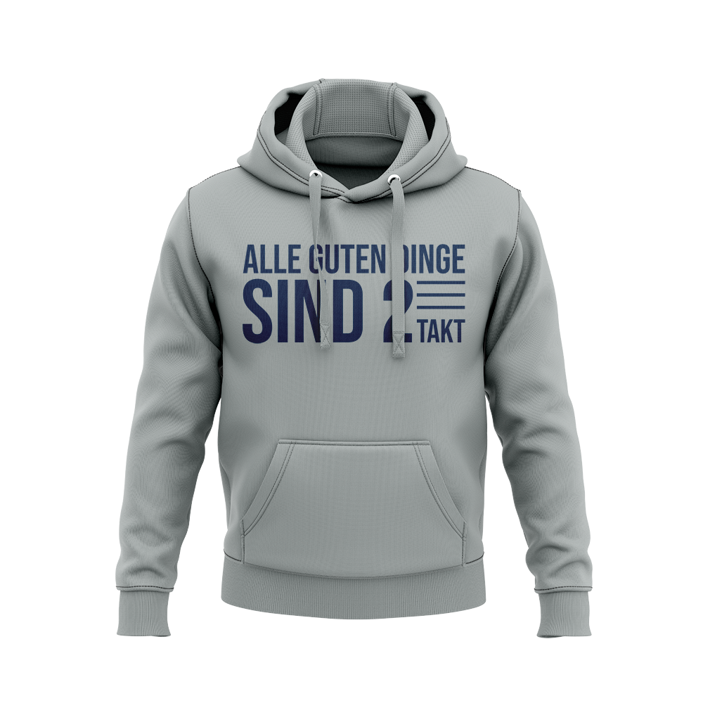 Hoodie in verschiedenen Farben mit Aufdruck "Alle guten Dinge sind 2 Takt" Hoodie in verschiedenen Farben mit Aufdruck "Alle guten Dinge sind 2 Takt" von Mofalegends