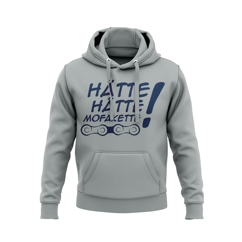 Hoodie in verschiedenen Farben mit Aufdruck "Hätte Hätte Mofakette" Hoodie in verschiedenen Farben mit Aufdruck "Hätte Hätte Mofakette" von Mofalegends