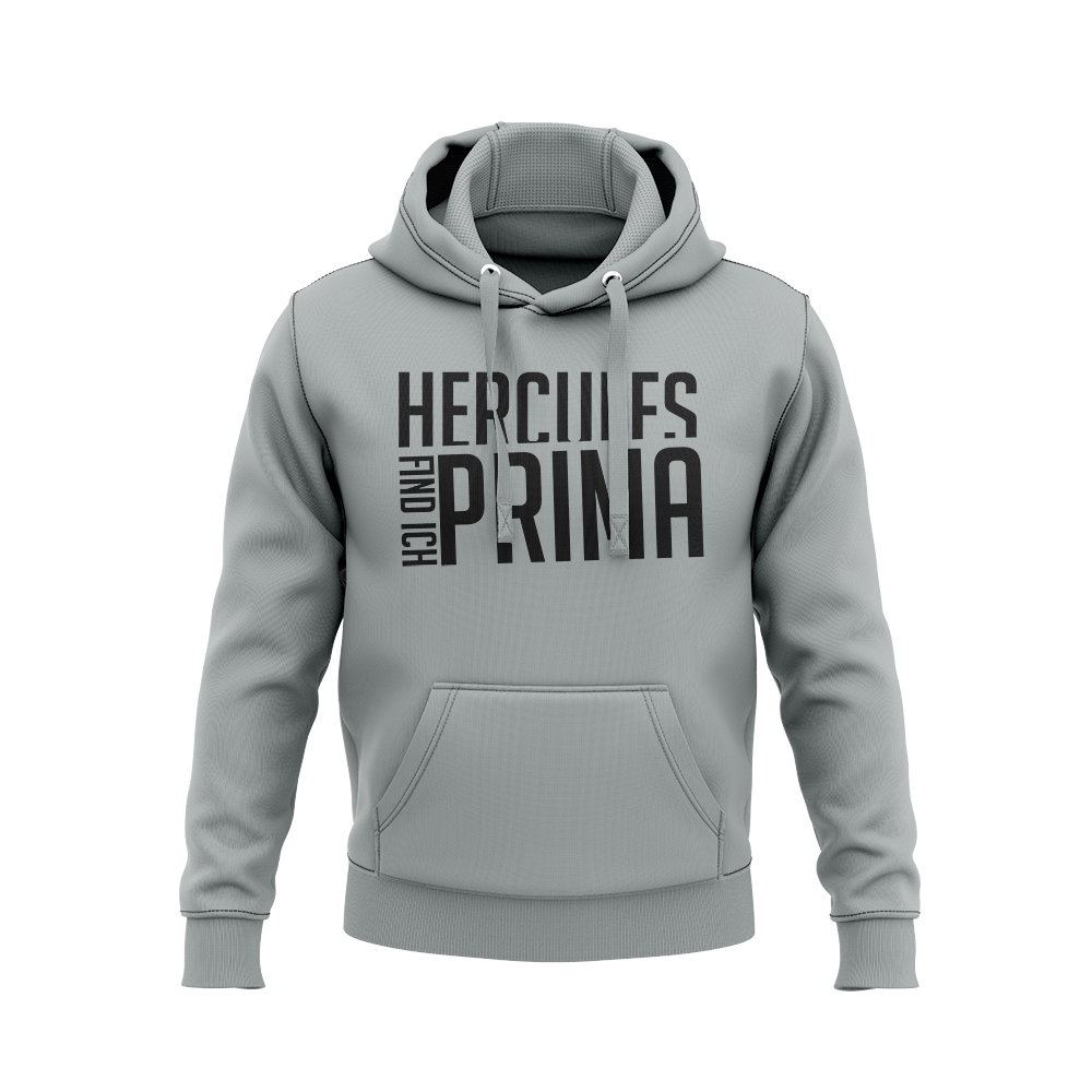 Hoodie in verschiedenen Farben mit Aufdruck "Hercules find ich Prima" Hoodie in verschiedenen Farben mit Aufdruck "Hercules find ich Prima" von Mofalegends