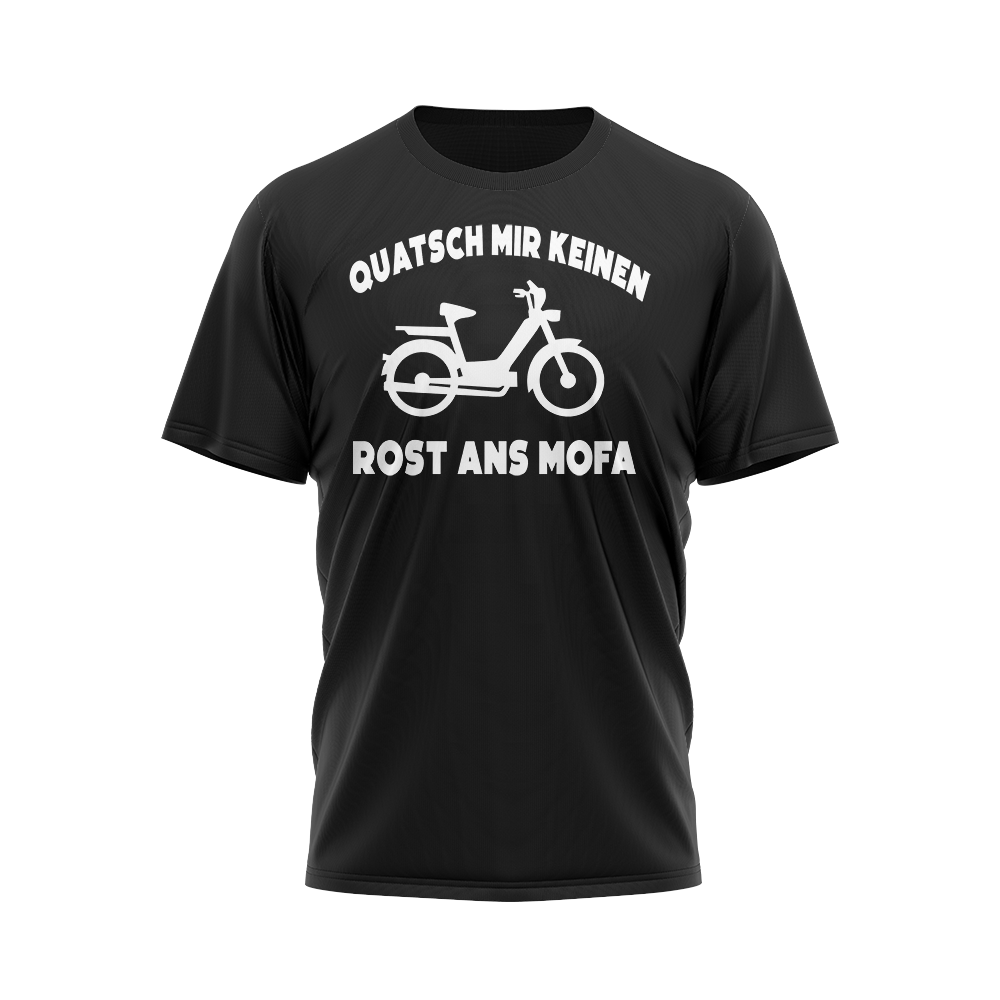 Quatsch mir keinen Rost ans Mofa Logo T-Shirt Quatsch mir keinen Rost ans Mofa Logo T-Shirt von Mofalegends