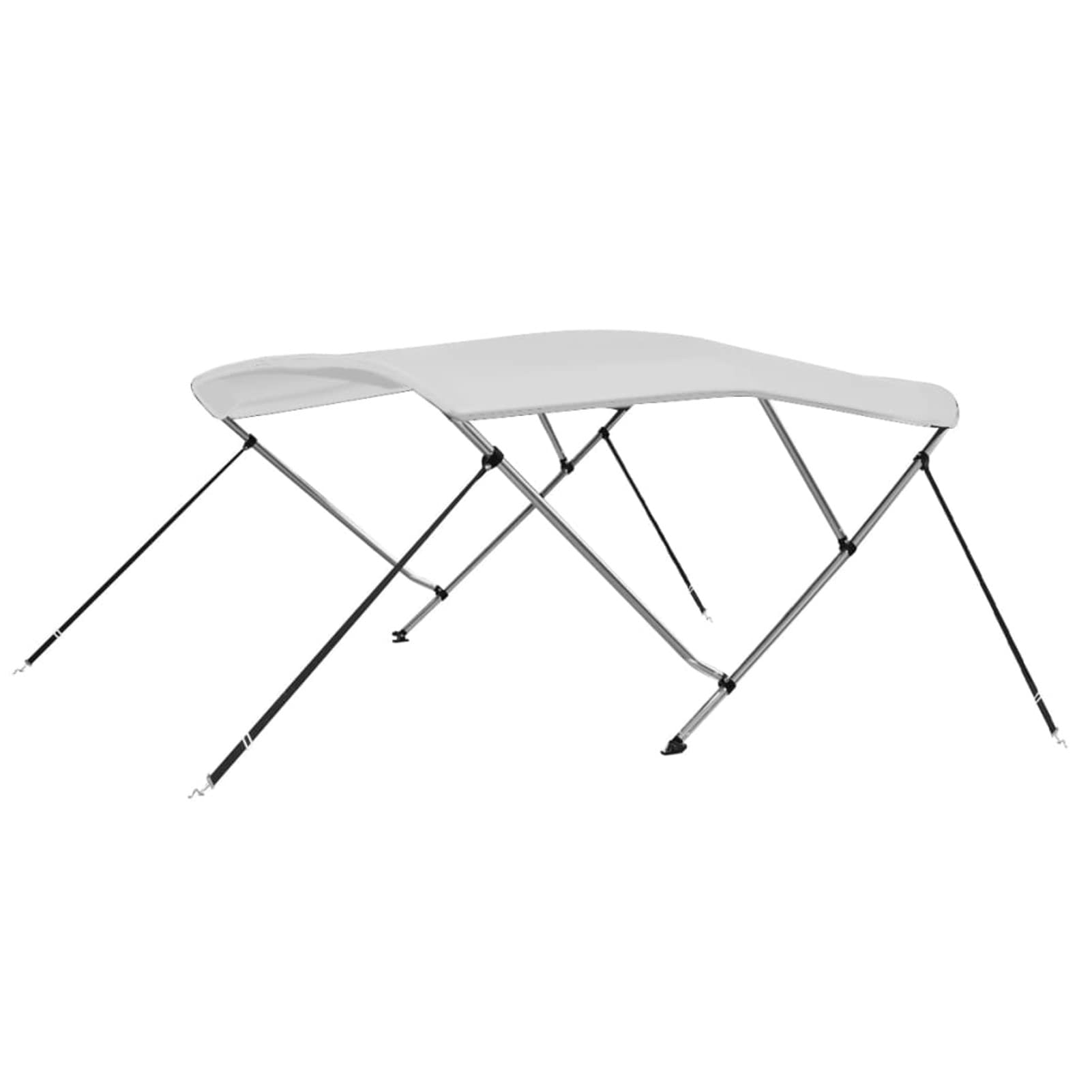 Mogou 3-Bow Bimini Top, Bimini Top Backen, Top Bootsverdeck, Boot Sonnenschutz, Sonnenverdeck Boot, Sonnensegel Boot, Weiß 183x180x137 cm Mogou 3-Bow Bimini Top, Bimini Top Backen, Top Bootsverdeck, Boot Sonnenschutz, Sonnenverdeck Boot, Sonnensegel Boot, Weiß 183x180x137 cm von Mogou