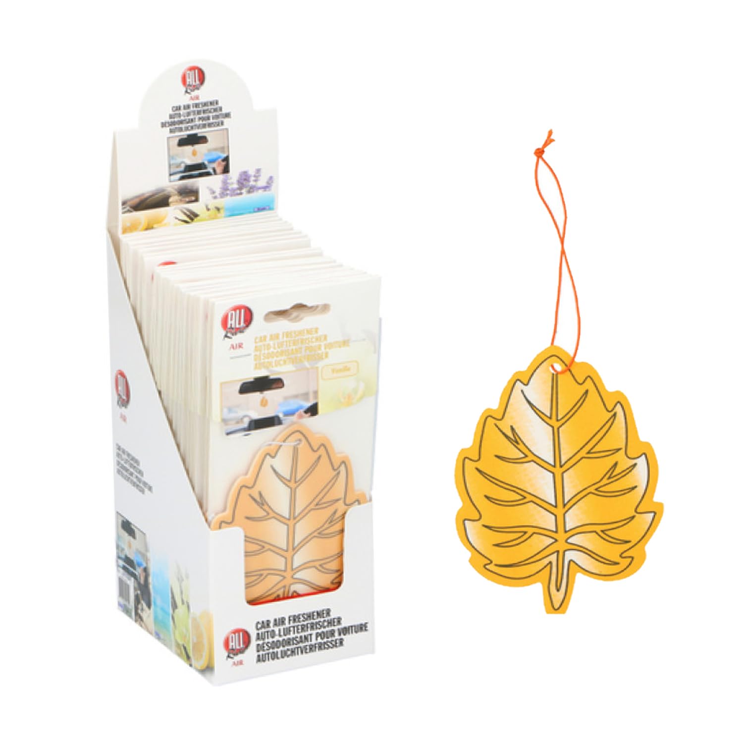6 Stück Auto Lufterfrischer Auto Duft Duftspender Vanille Fahrzeug Duft Air Freshener langanhaltender Duft 6 Stück Auto Lufterfrischer Auto Duft Duftspender Vanille Fahrzeug Duft Air Freshener langanhaltender Duft von Mojawo